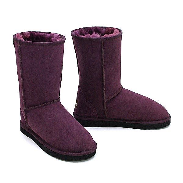 Deluxe Classic Short Ugg Boots - Plum