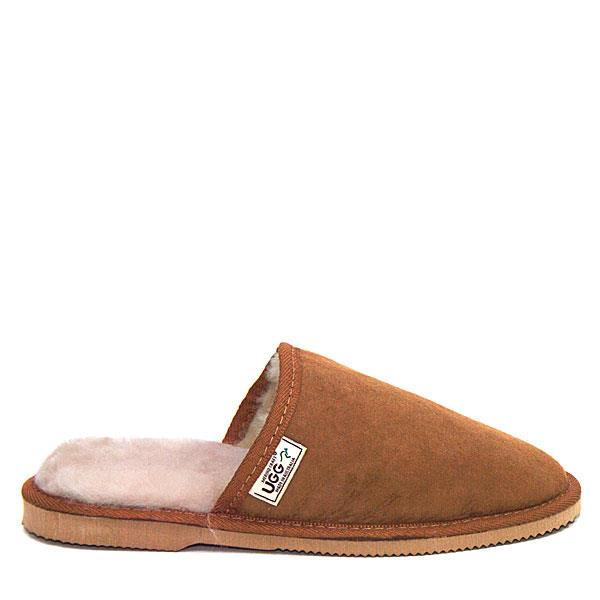 Mens Scuffs Chestnut